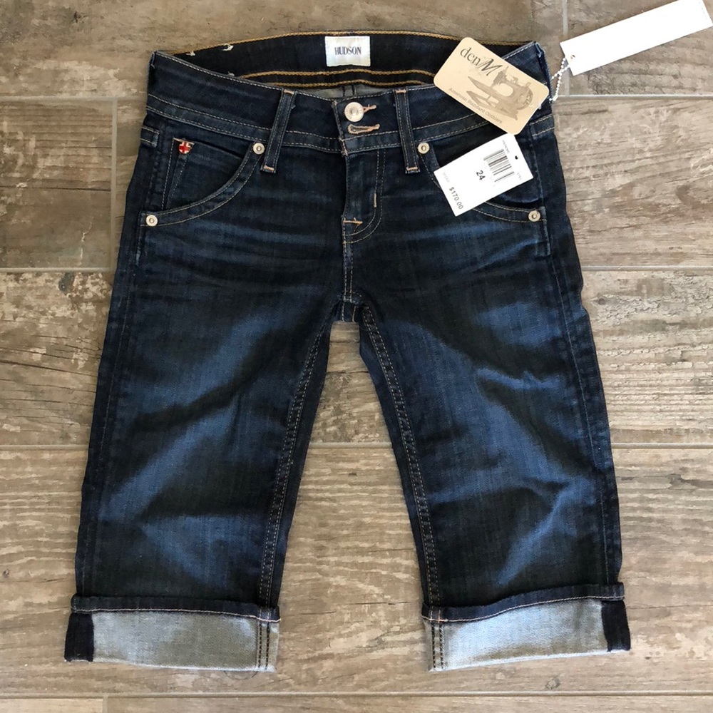 Brand new size 24 Hudson cuffed shorts
